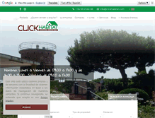 Tablet Screenshot of clickhabitat.com